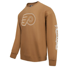 Philadelphia Flyers - Pro Standard Paint the City Pullover Sweatshirt Brown