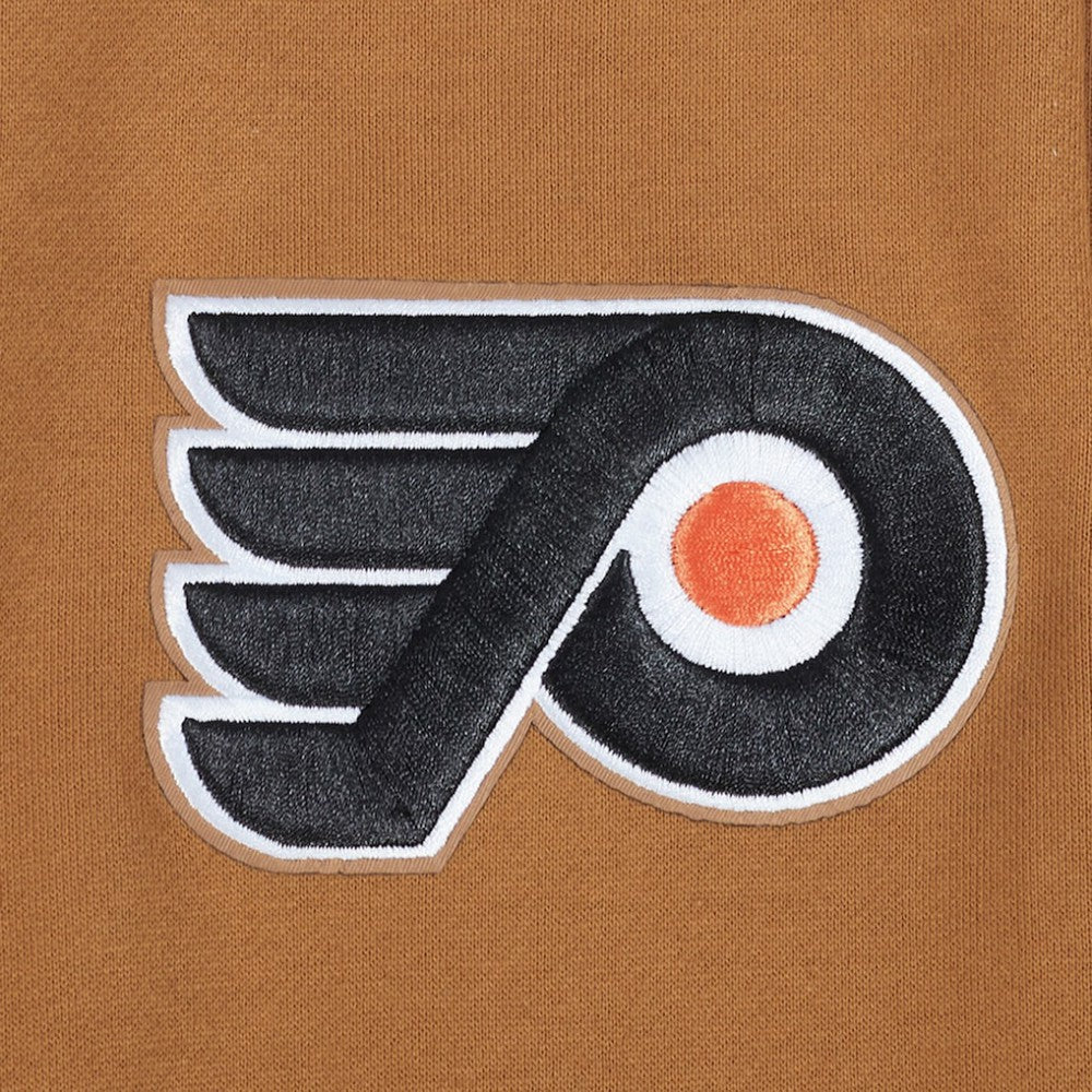 Philadelphia Flyers - Pro Standard Paint the City Pullover Sweatshirt Brown