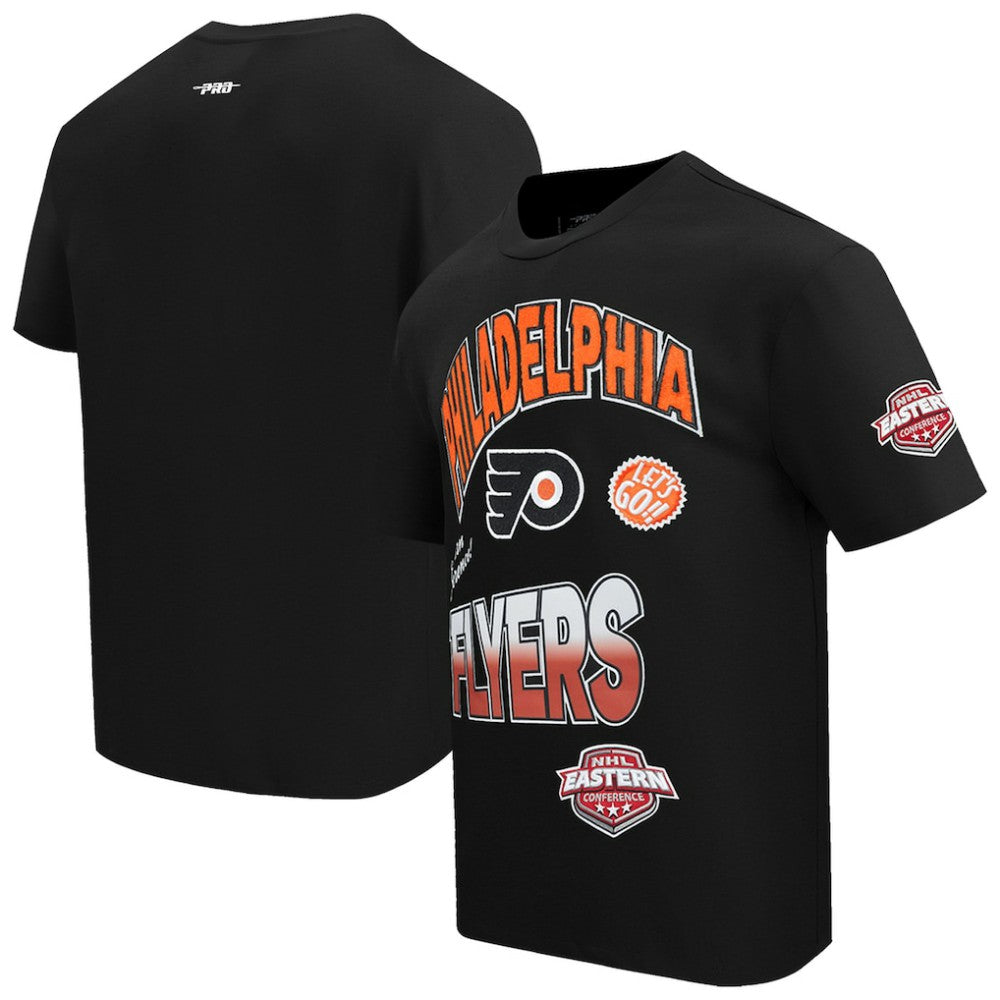Philadelphia Flyers - Pro Standard Turn It Up T-Shirt Black