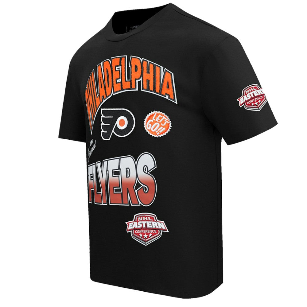 Philadelphia Flyers - Pro Standard Turn It Up T-Shirt Black