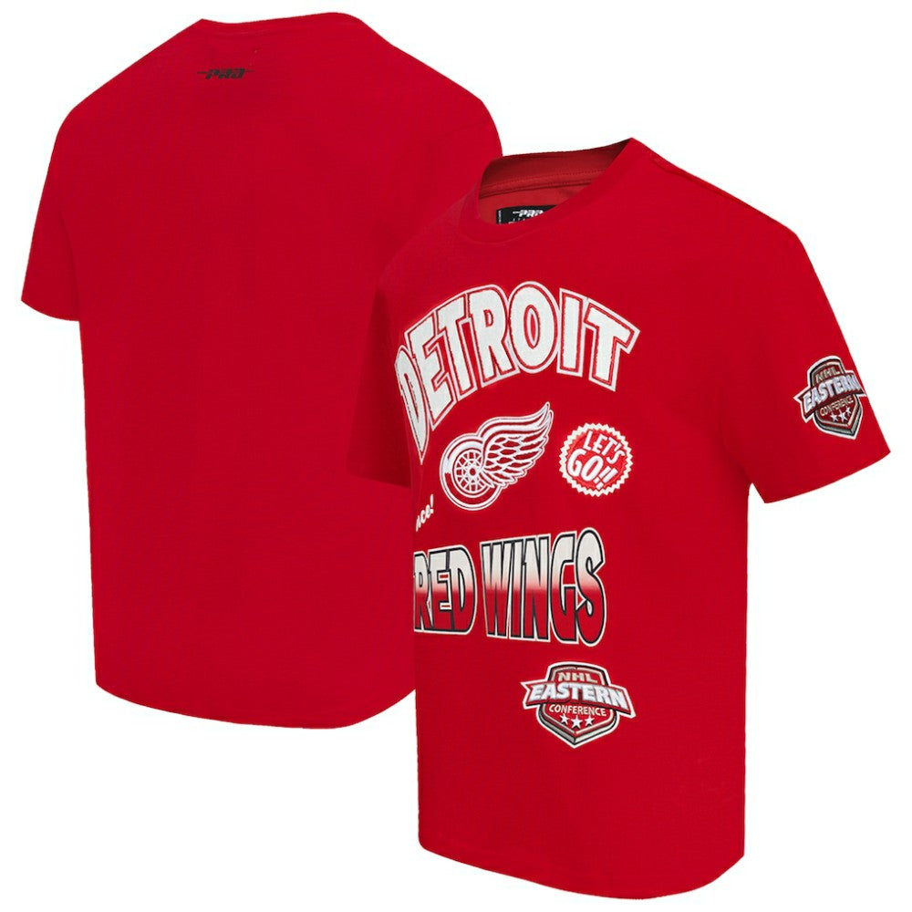 Detroit Red Wings - Pro Standard Turn It Up T-Shirt Red