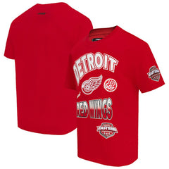 Detroit Red Wings - Pro Standard Turn It Up T-Shirt Red