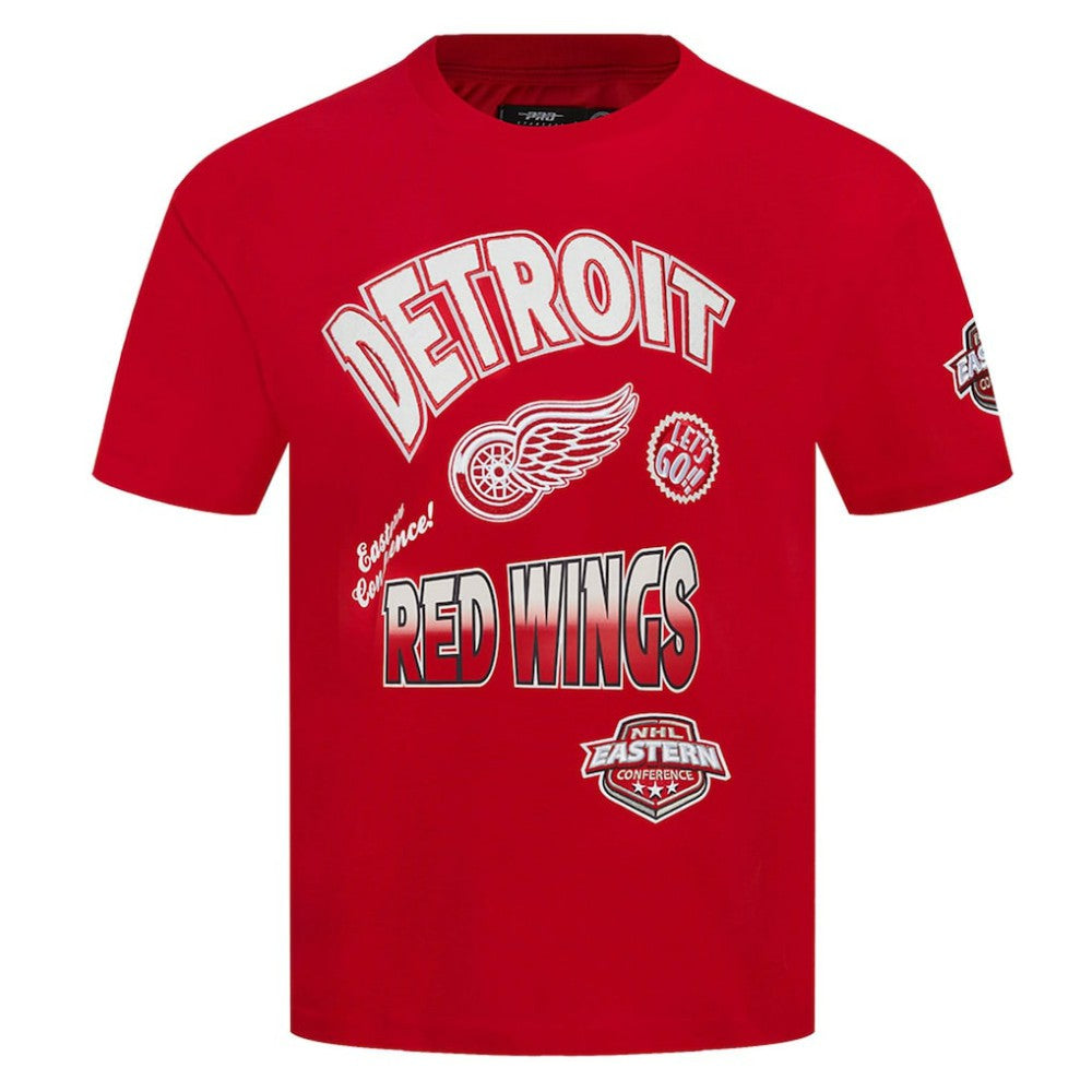 Detroit Red Wings - Pro Standard Turn It Up T-Shirt Red