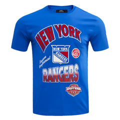 New York Rangers Pro Standard Turn It Up T-Shirt Blue