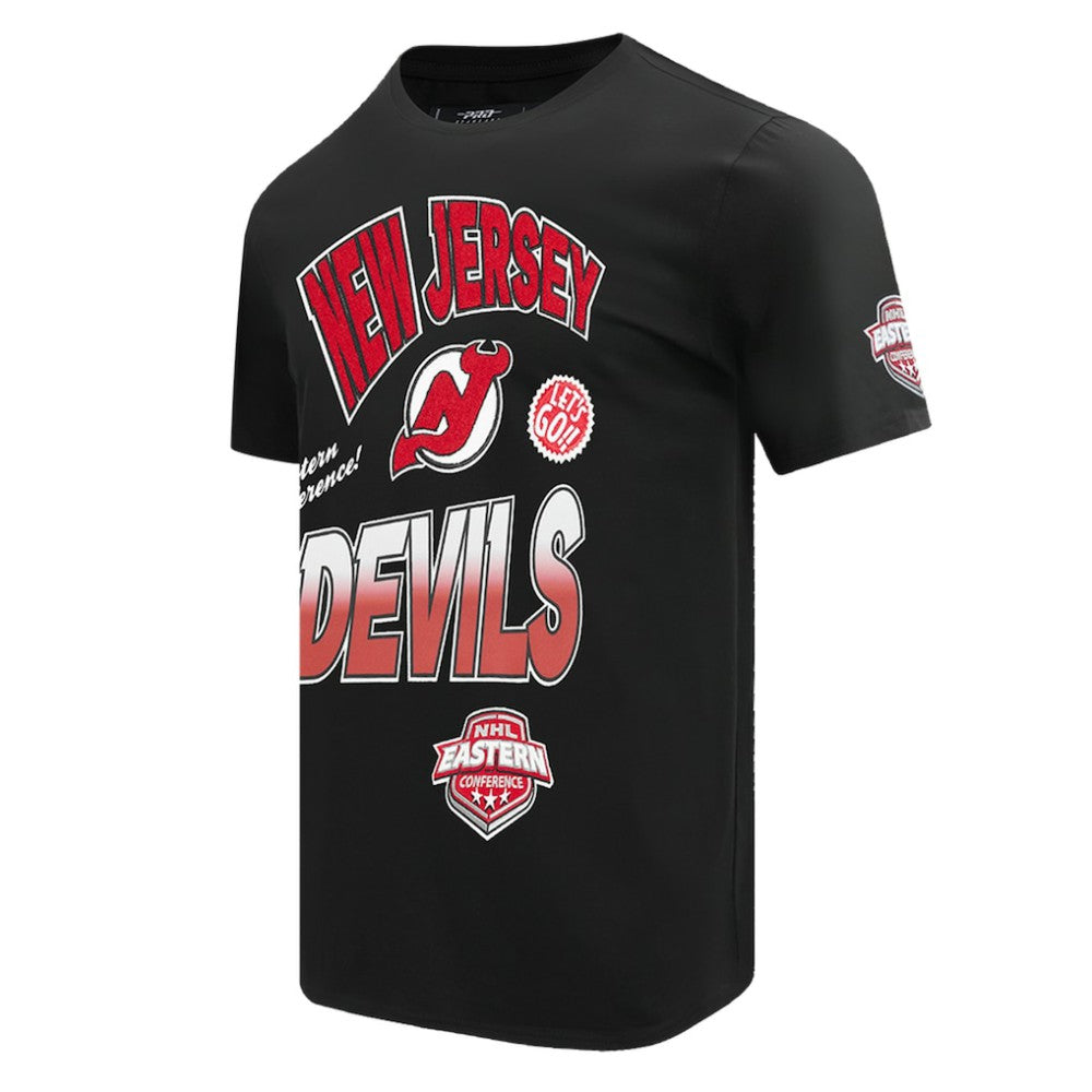 New Jersey Devils - Pro Standard Turn It Up T-Shirt Black