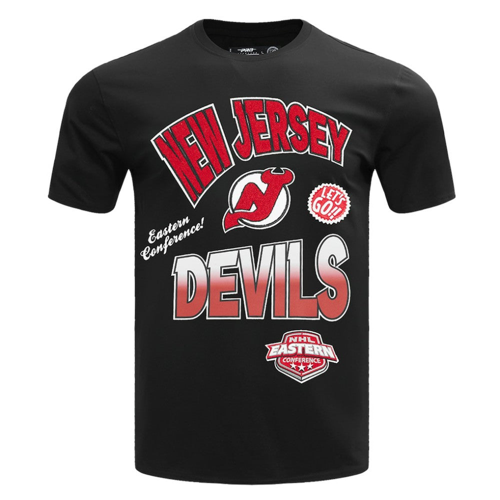 New Jersey Devils - Pro Standard Turn It Up T-Shirt Black