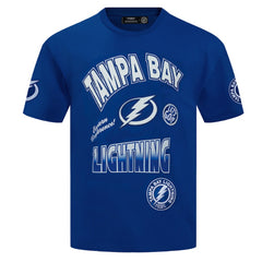 Tampa Bay Lightning - Pro Standard Turn It Up T-Shirt Blue