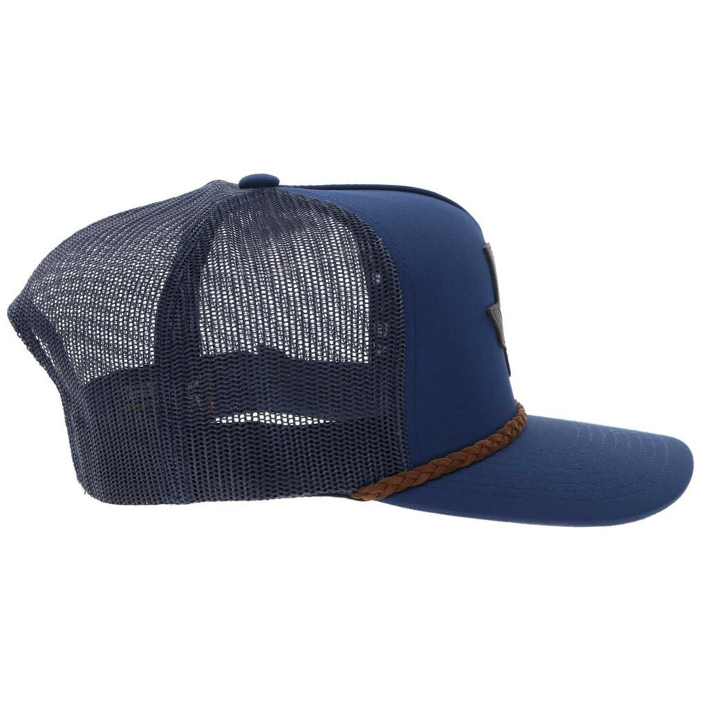 Dallas Cowboys HOOey State Patch Rope Trucker Adjustable Hat Navy - NFL