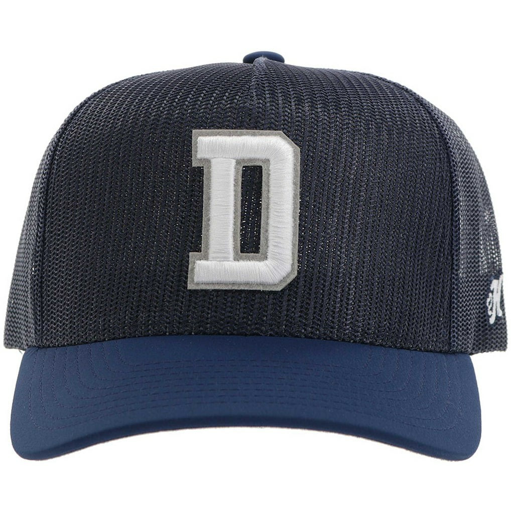 Dallas Cowboys HOOey All Mesh Trucker Adjustable Hat Navy - NFL