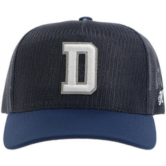 Dallas Cowboys HOOey All Mesh Trucker Adjustable Hat Navy - NFL