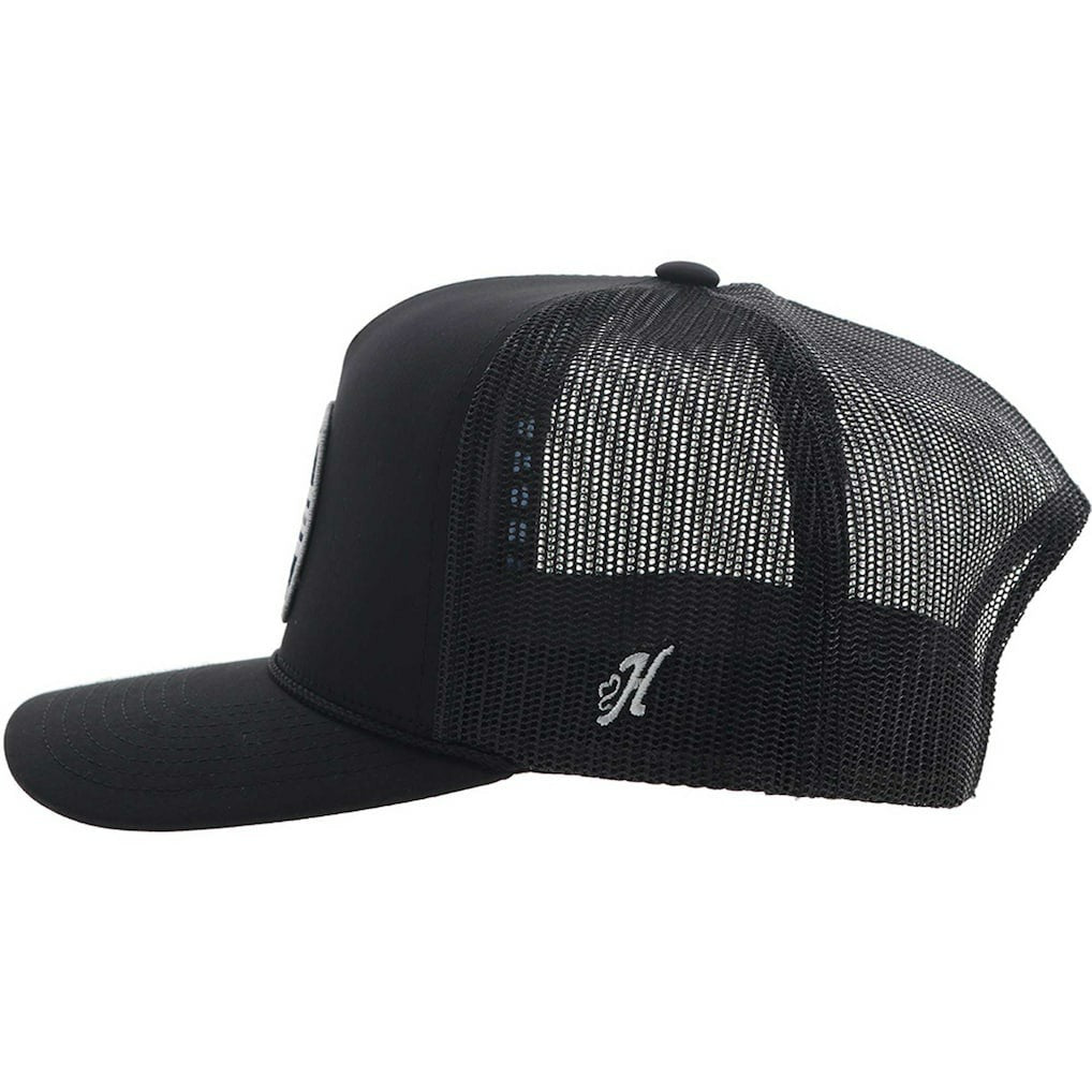 Dallas Cowboys HOOey Patch Rope Trucker Adjustable Hat Black - NFL