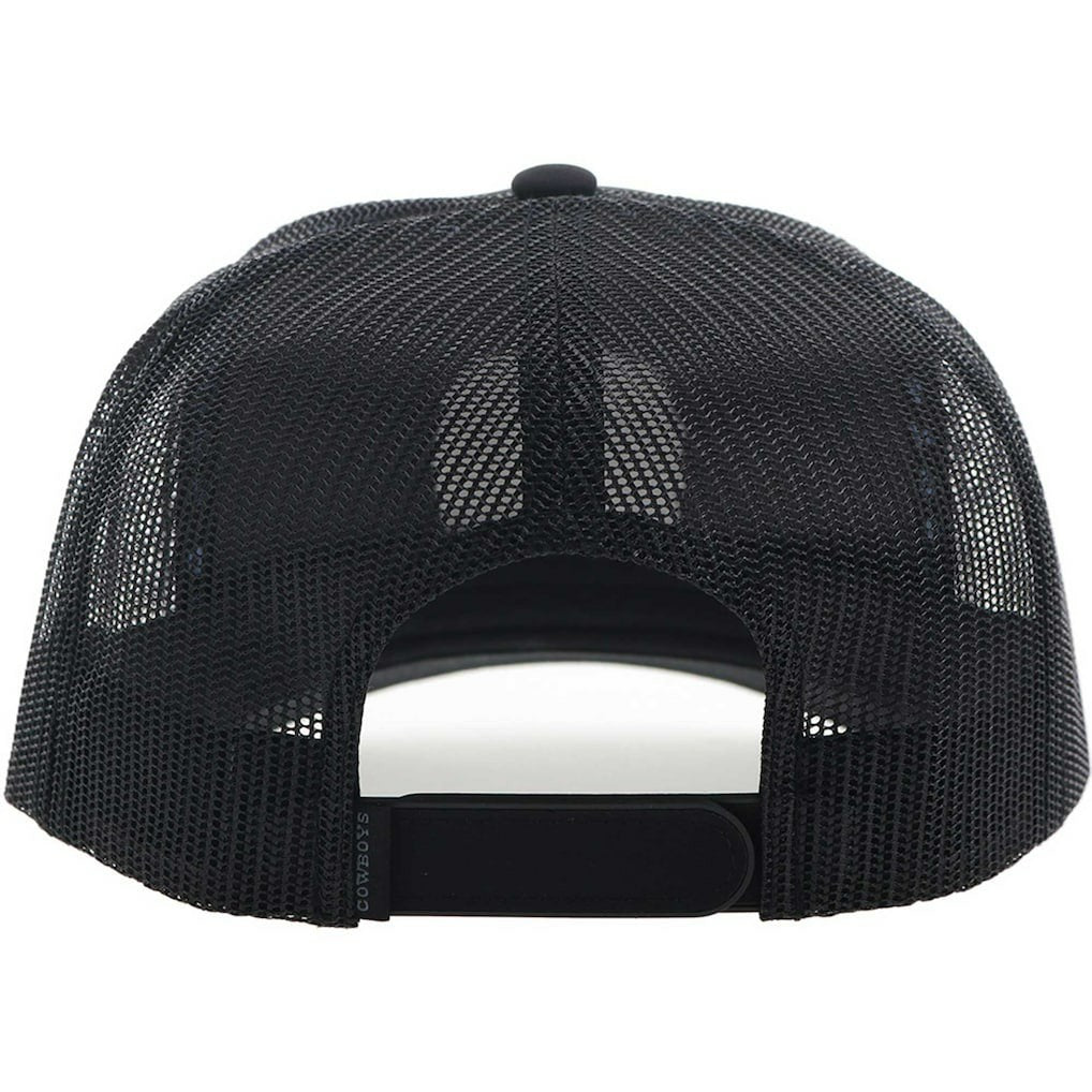 Dallas Cowboys HOOey Patch Rope Trucker Adjustable Hat Black - NFL