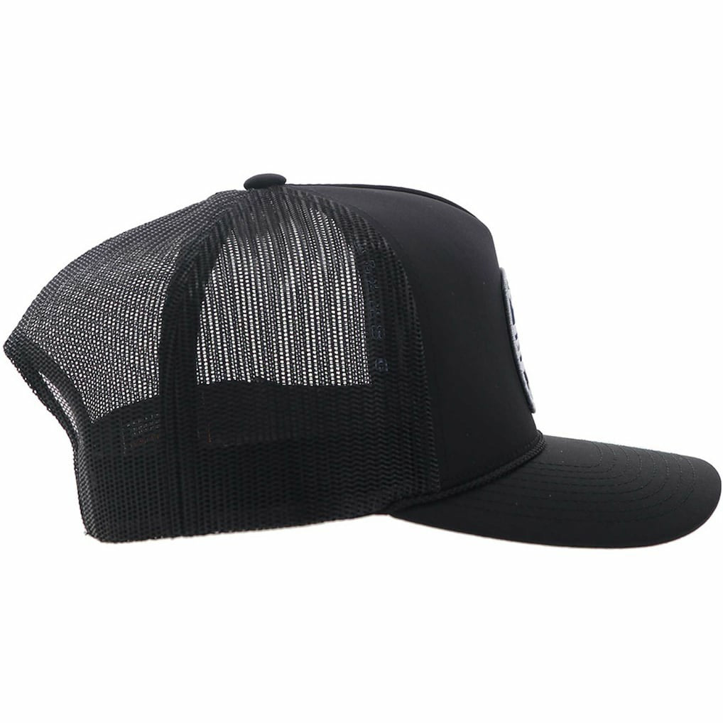 Dallas Cowboys HOOey Patch Rope Trucker Adjustable Hat Black - NFL
