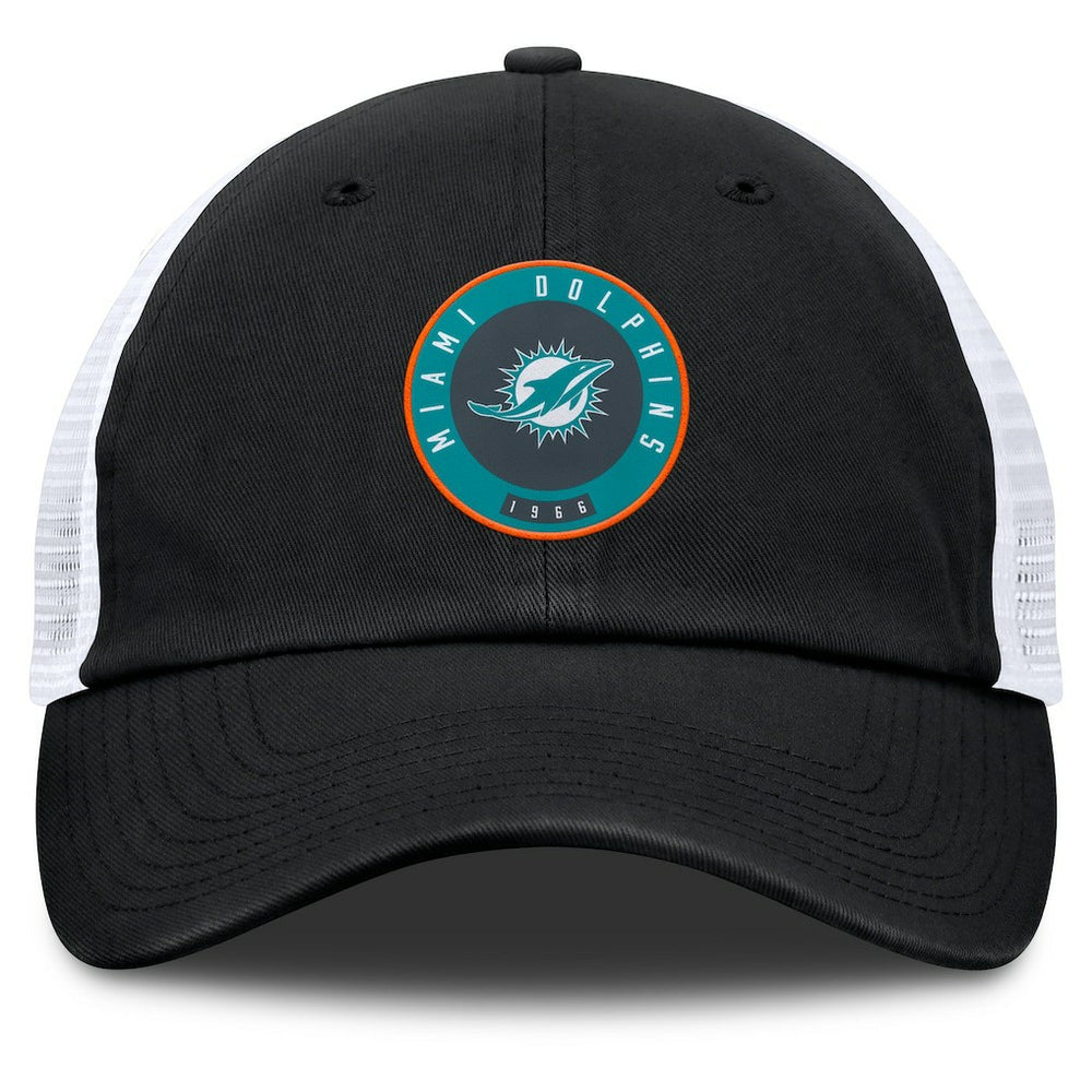 Miami Dolphins Averie Trucker Adjustable Hat Black - Fanatics