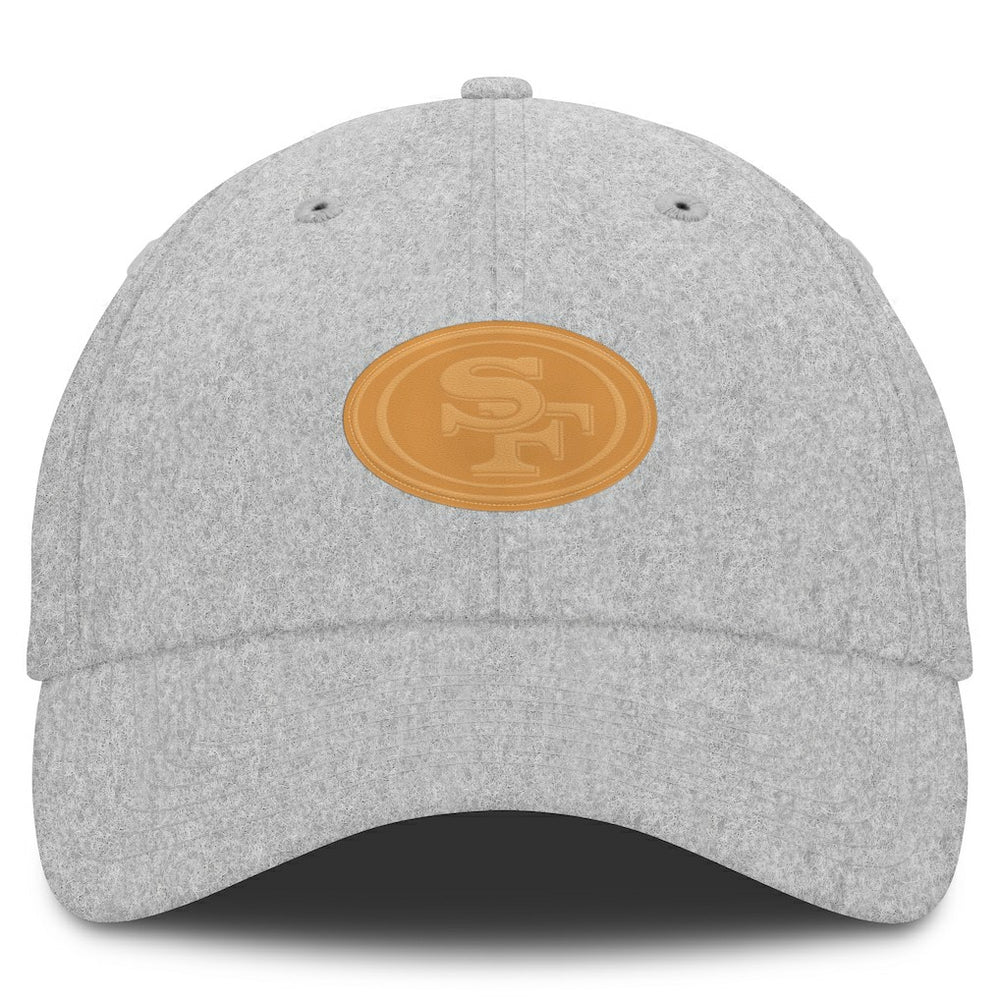 San Francisco 49ers Front Office Adjustable Hat Heather Gray - Fanatics