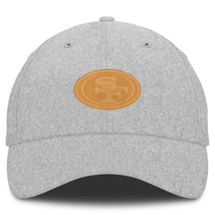 San Francisco 49ers Front Office Adjustable Hat Heather Gray - Fanatics