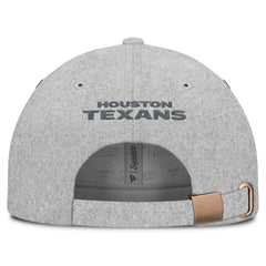 Houston Texans Front Office Adjustable Hat Heather Gray - Fanatics