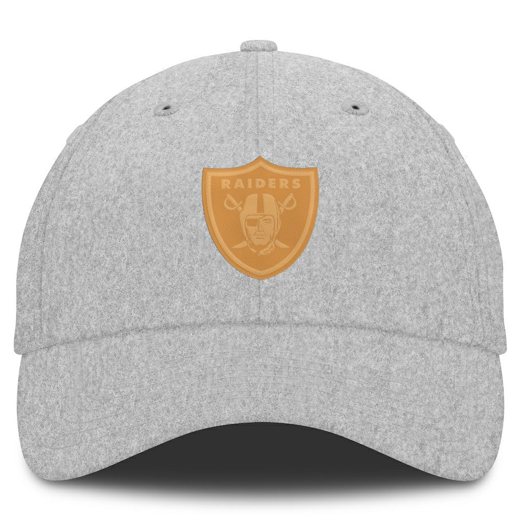 Las Vegas Raiders Front Office Adjustable Hat Heather Gray - Fanatics