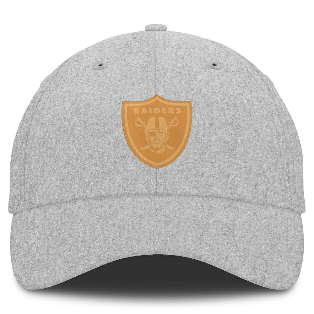 Las Vegas Raiders Front Office Adjustable Hat Heather Gray - Fanatics