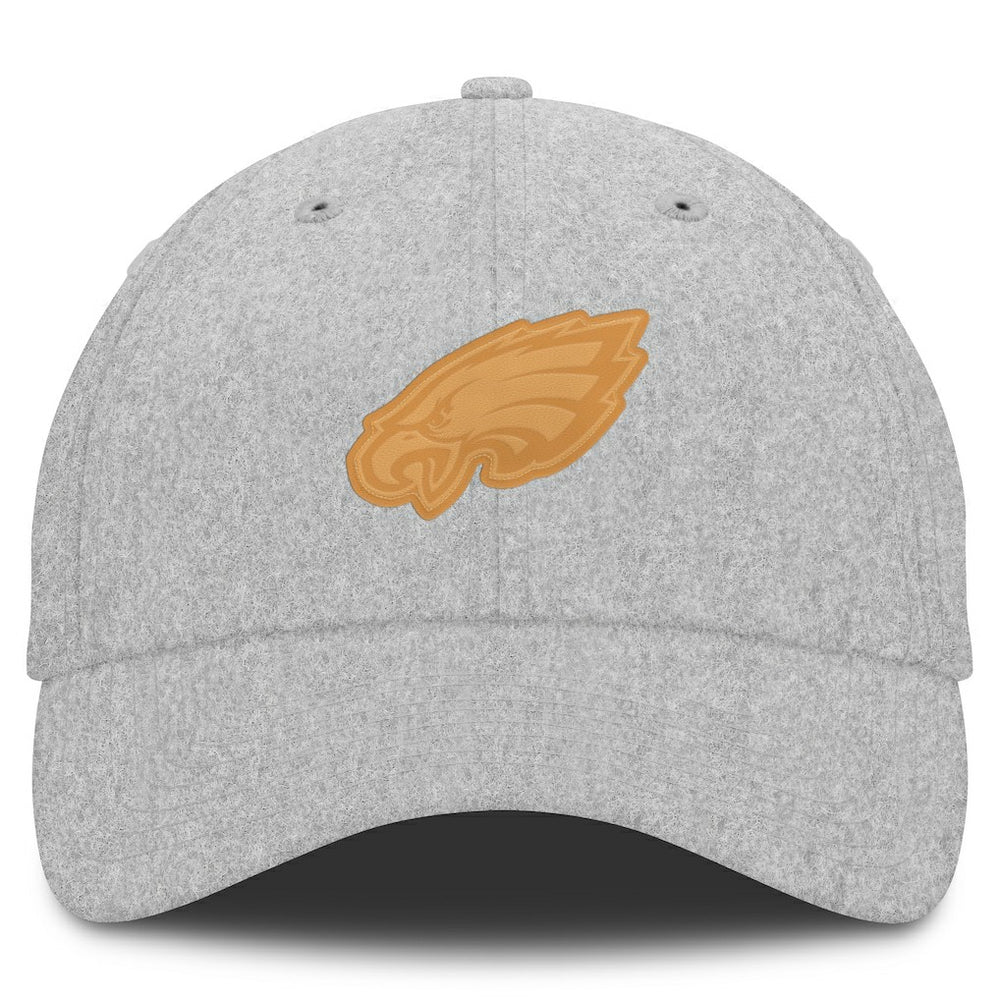 Philadelphia Eagles Front Office Adjustable Hat Heather Gray - Fanatics