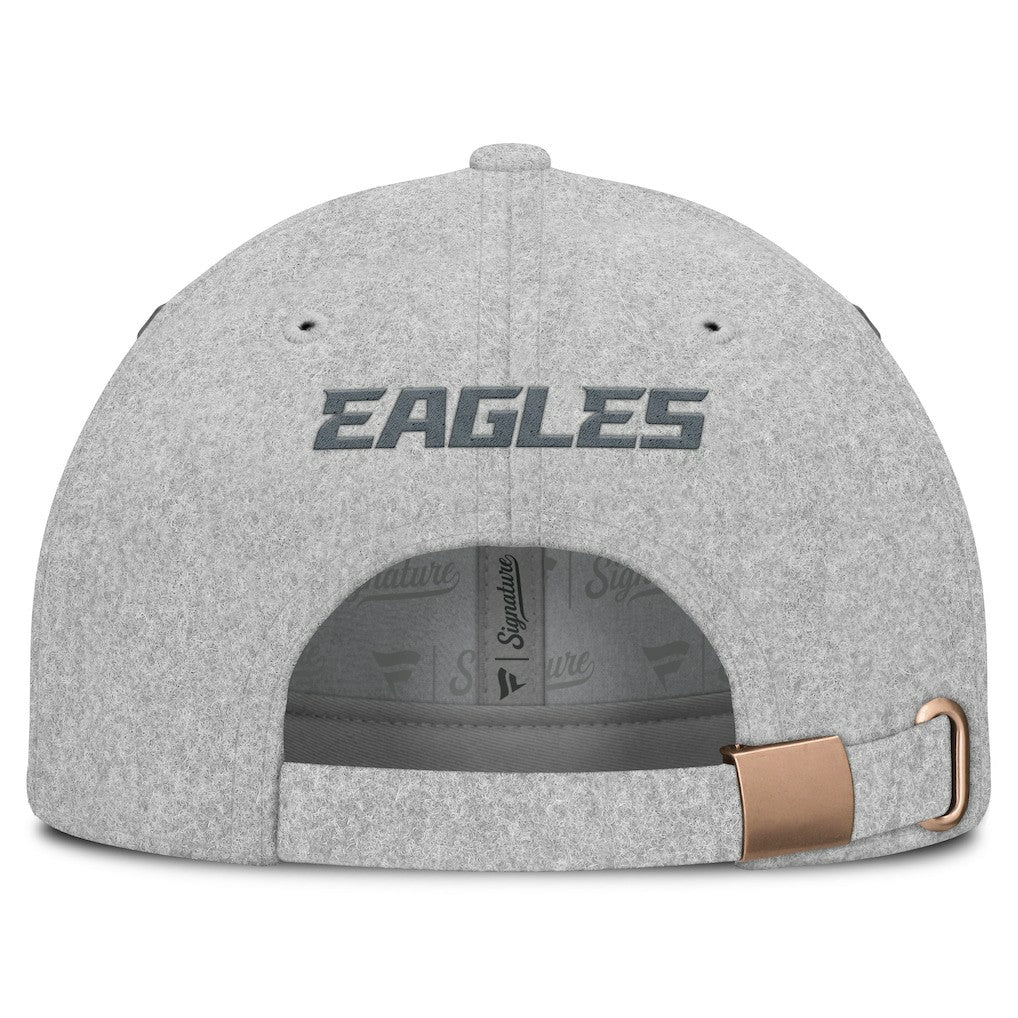 Philadelphia Eagles Front Office Adjustable Hat Heather Gray - Fanatics