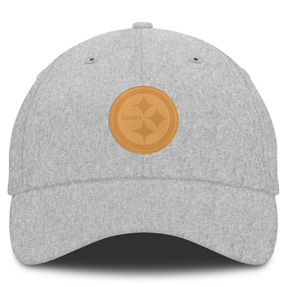 Pittsburgh Steelers Front Office Adjustable Hat Heather Gray - Fanatics