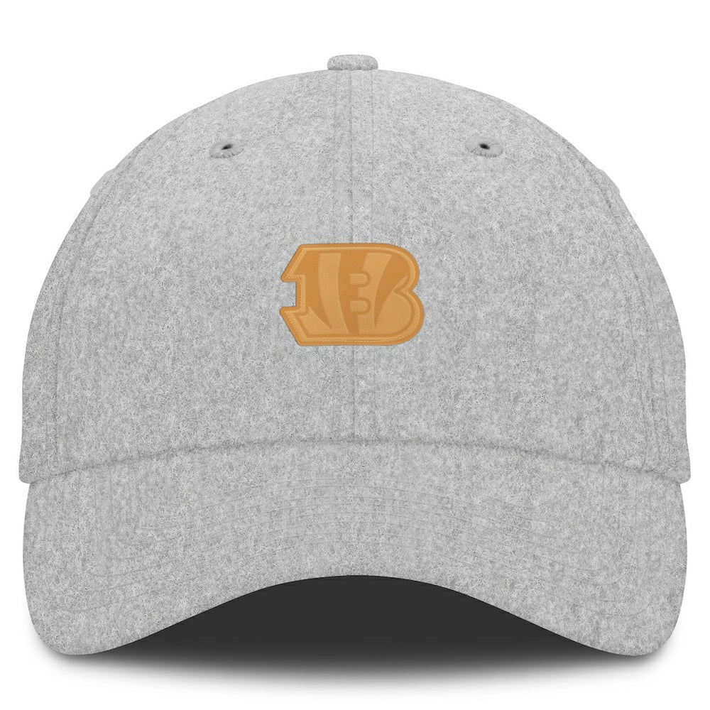 Cincinnati Bengals Front Office Adjustable Hat Heather Gray - Fanatics