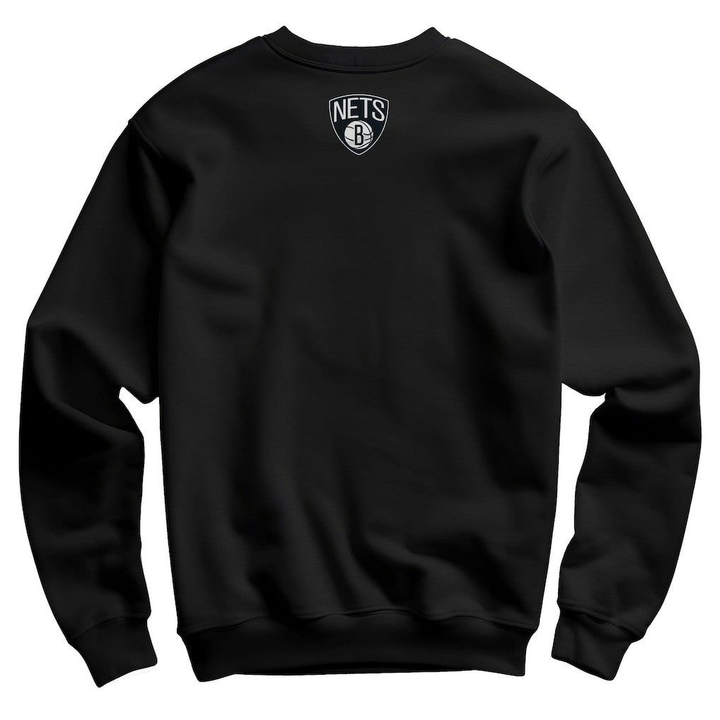 NBA - Brooklyn Nets Hyperfly Unisex Year of the Dragon Lunar New Year Collection Pullover Sweatshirt - Heather Black