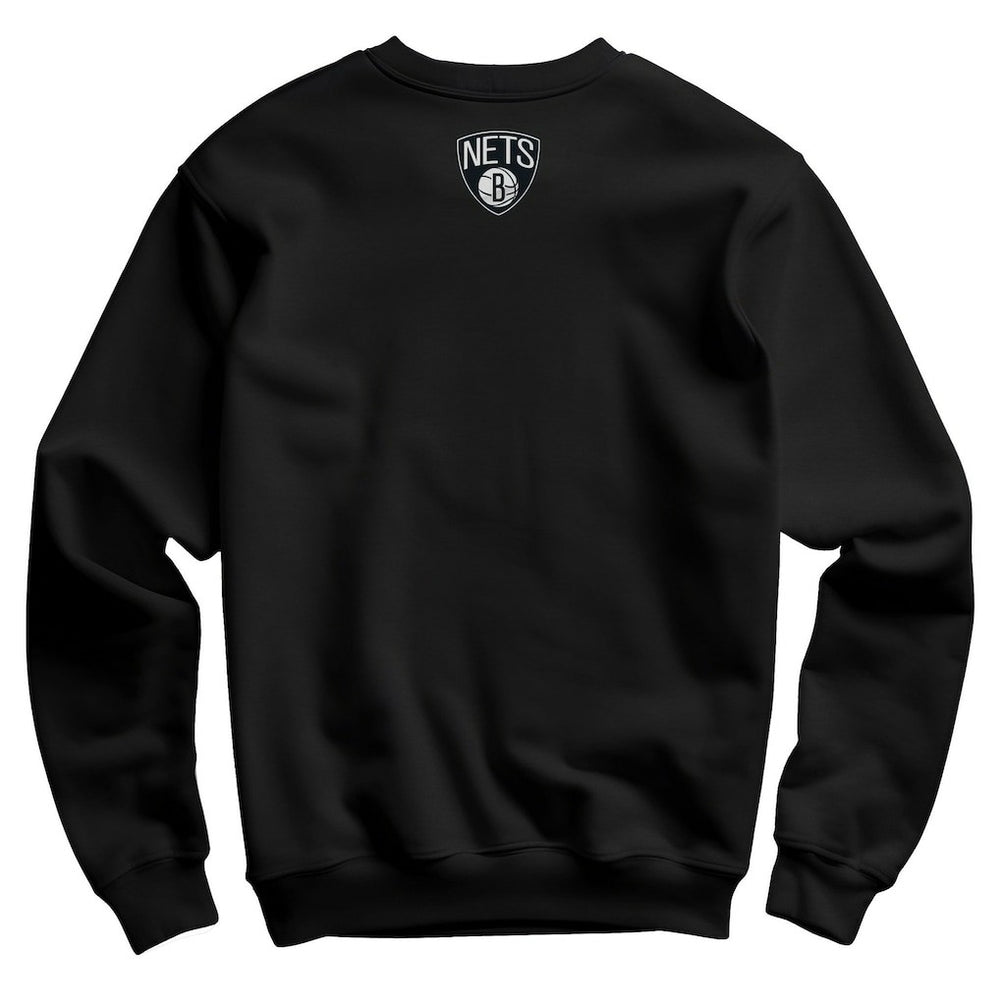 NBA - Brooklyn Nets Hyperfly Unisex Year of the Dragon Lunar New Year Collection Pullover Sweatshirt - Heather Black