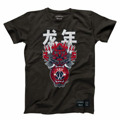 NBA - Washington Wizards Hyperfly Unisex Year of the Dragon Lunar New Year Collection T-Shirt - Heather Black