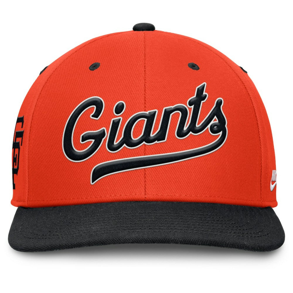 San Francisco Giants Nike Cooperstown Collection Pro Performance Snapback Hat Lifestyle