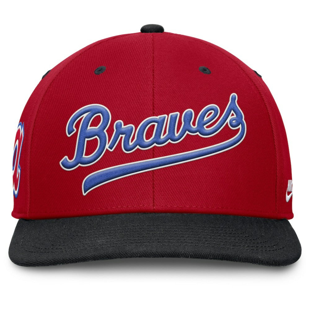 Atlanta Braves Nike Cooperstown Collection Pro Performance Snapback Hat discount