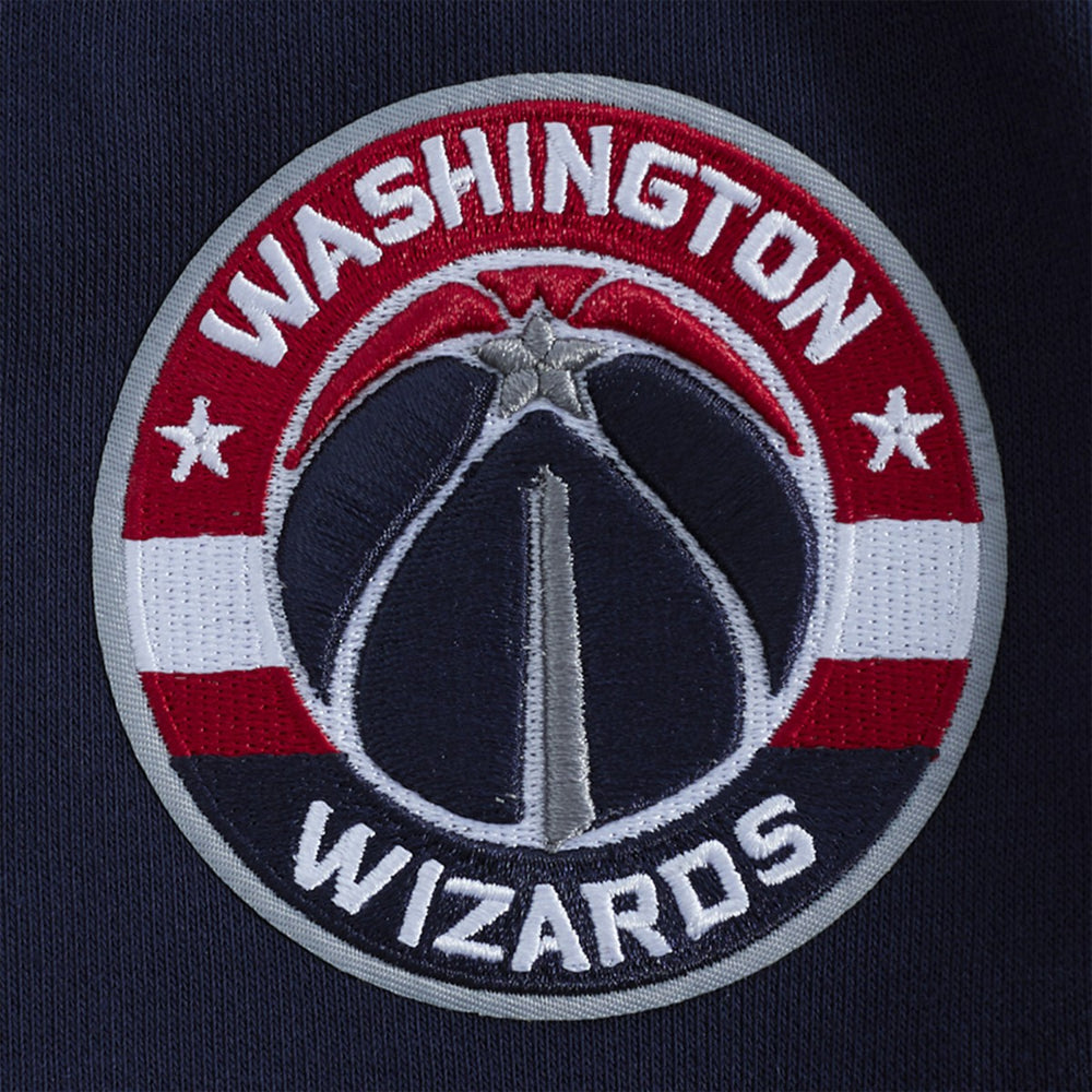 NBA - Washington Wizards Pro Standard Women's Jewels Cropped Pullover Hoodie - Navy