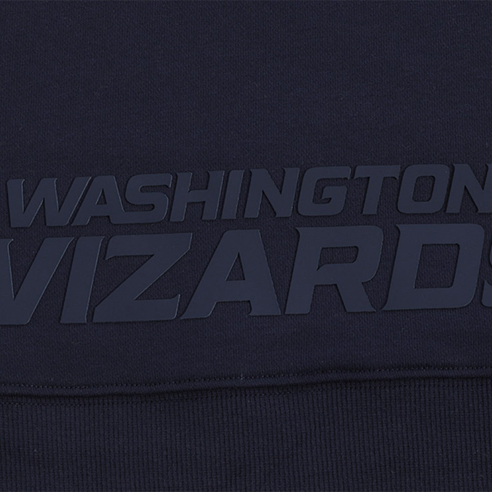 NBA - Washington Wizards Pro Standard Women's Jewels Cropped Pullover Hoodie - Navy