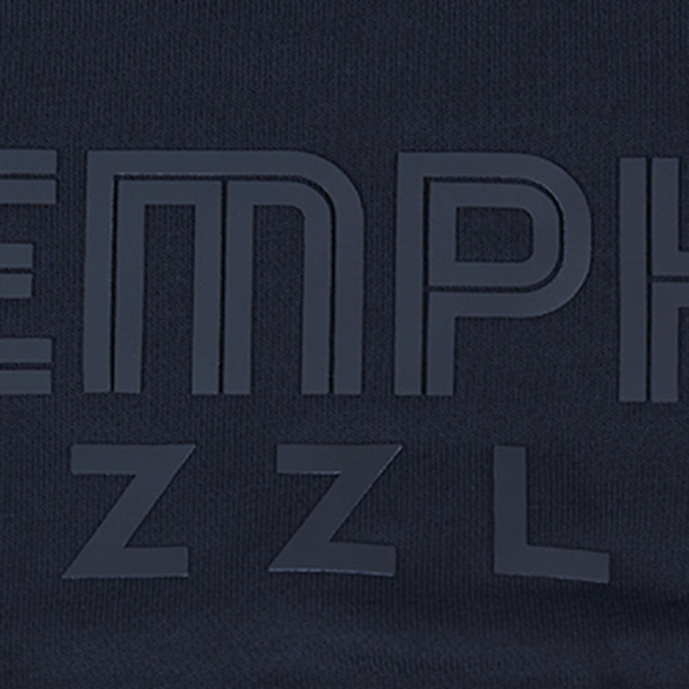 NBA - Memphis Grizzlies Pro Standard Women's Jewels Cropped Pullover Hoodie - Navy