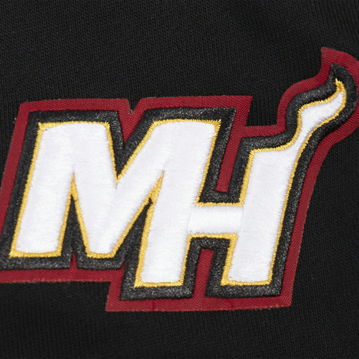 NBA - Miami Heat Pro Standard Women's Jewels Cropped Pullover Hoodie - Black