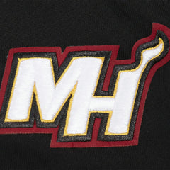 NBA - Miami Heat Pro Standard Women's Jewels Cropped Pullover Hoodie - Black