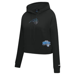 NBA - Orlando Magic Pro Standard Women's Jewels Cropped Pullover Hoodie - Black