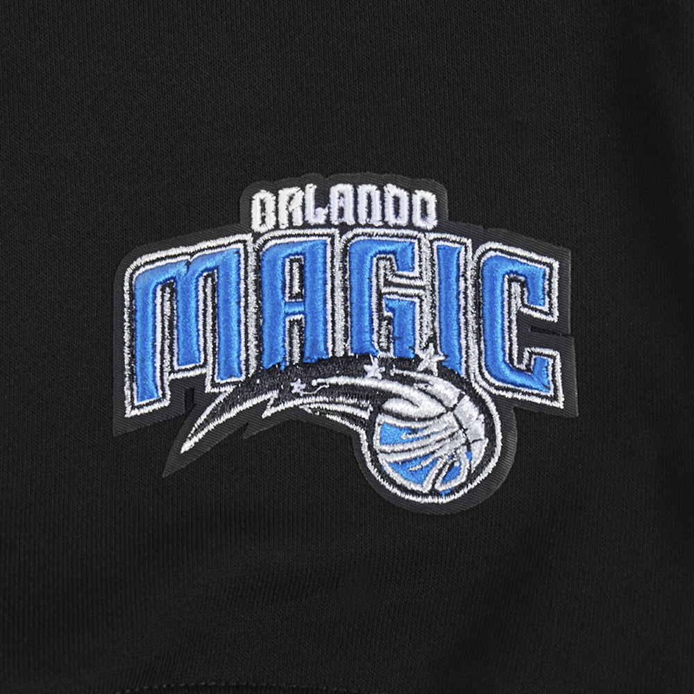 NBA - Orlando Magic Pro Standard Women's Jewels Cropped Pullover Hoodie - Black