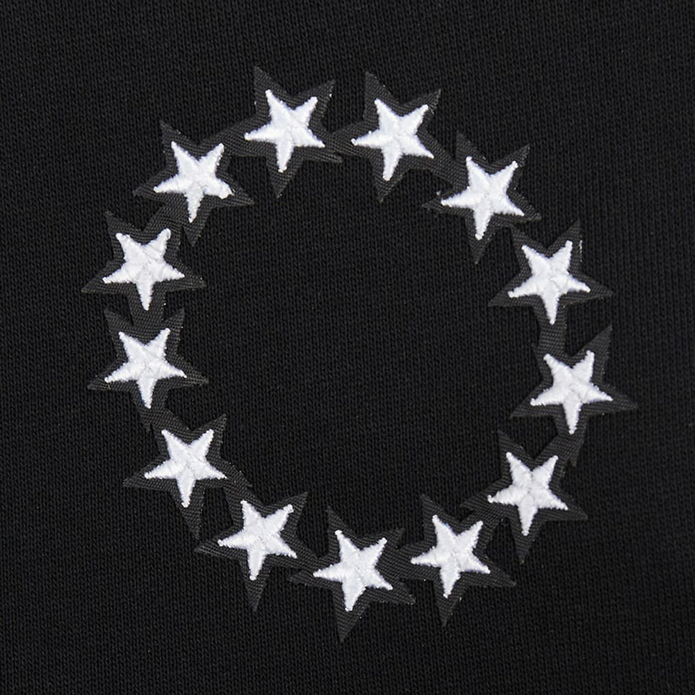 NBA - Philadelphia 76ers Pro Standard Women's Jewels Cropped Pullover Hoodie - Black