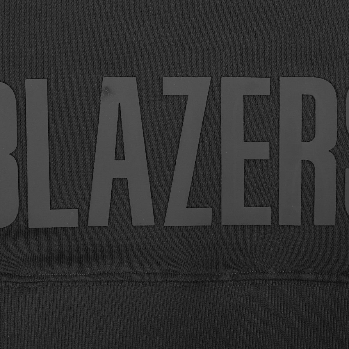NBA - Portland Trail Blazers Pro Standard Women's Jewels Cropped Pullover Hoodie - Black