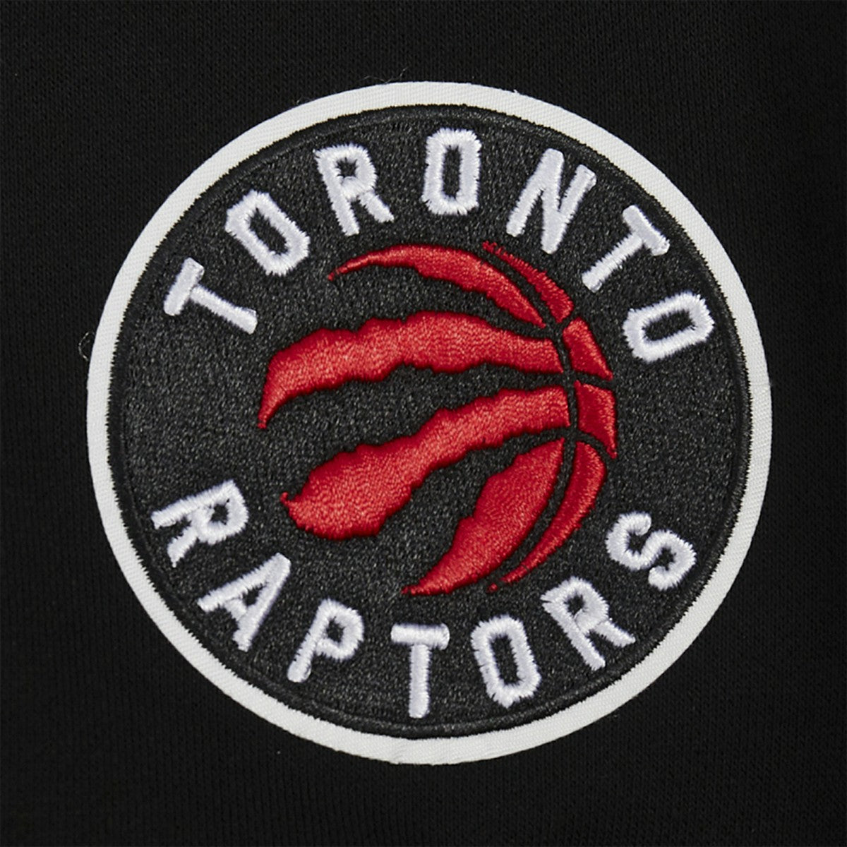 NBA - Toronto Raptors Pro Standard Women's Jewels Cropped Pullover Hoodie - Black