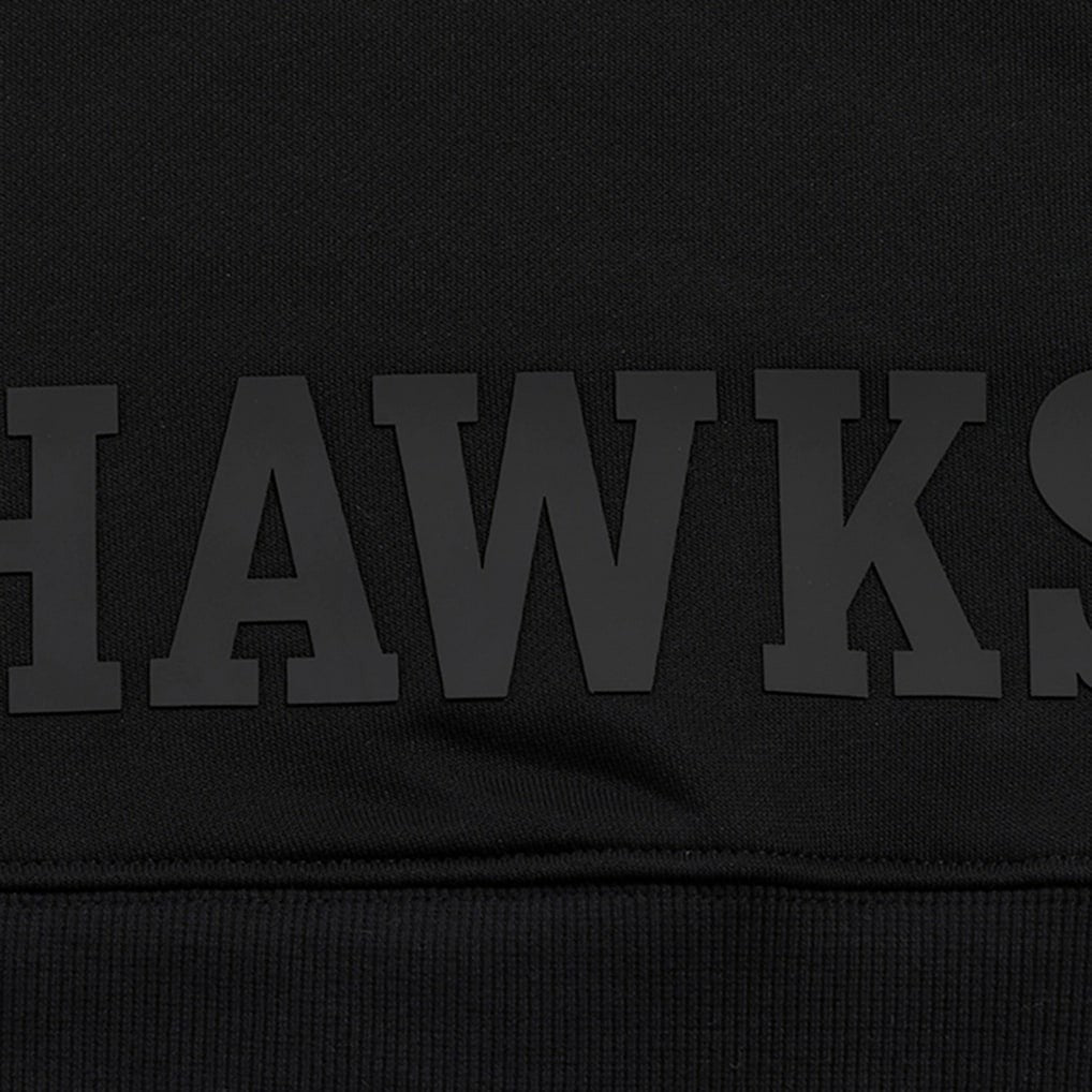 NBA - Atlanta Hawks Pro Standard Women's Jewels Cropped Pullover Hoodie - Black