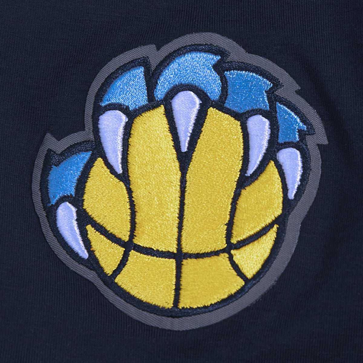 NBA - Memphis Grizzlies Pro Standard Women's Jewels Boxy Cropped T-Shirt - Navy