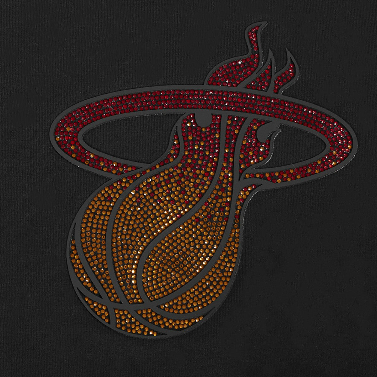 NBA - Miami Heat Pro Standard Women's Jewels Boxy Cropped T-Shirt - Black