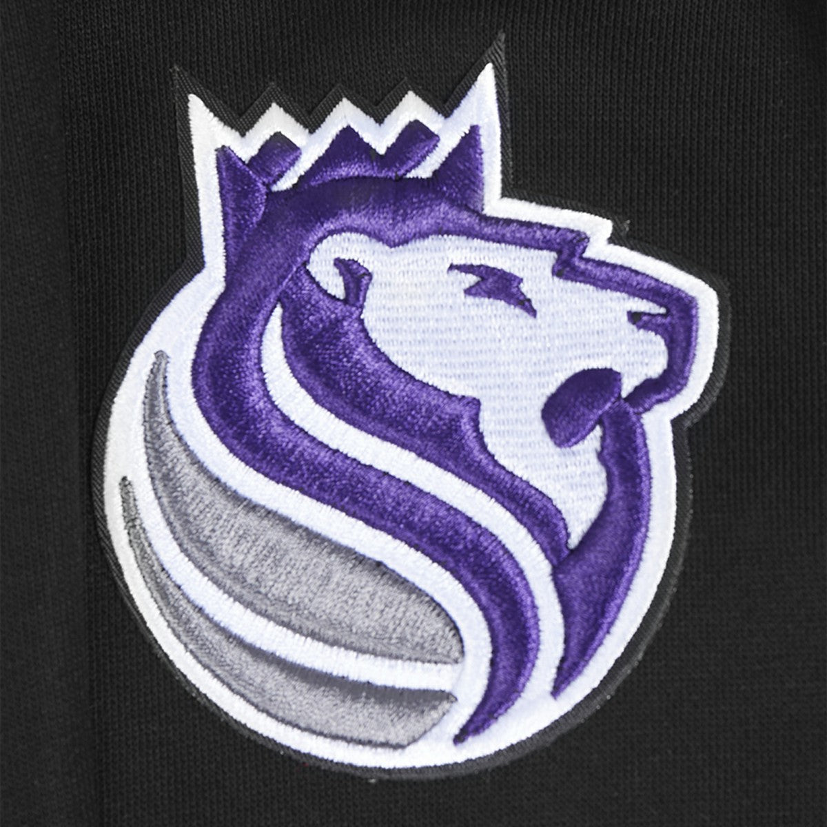NBA - Sacramento Kings Pro Standard Women's Jewels Boxy Cropped T-Shirt - Black