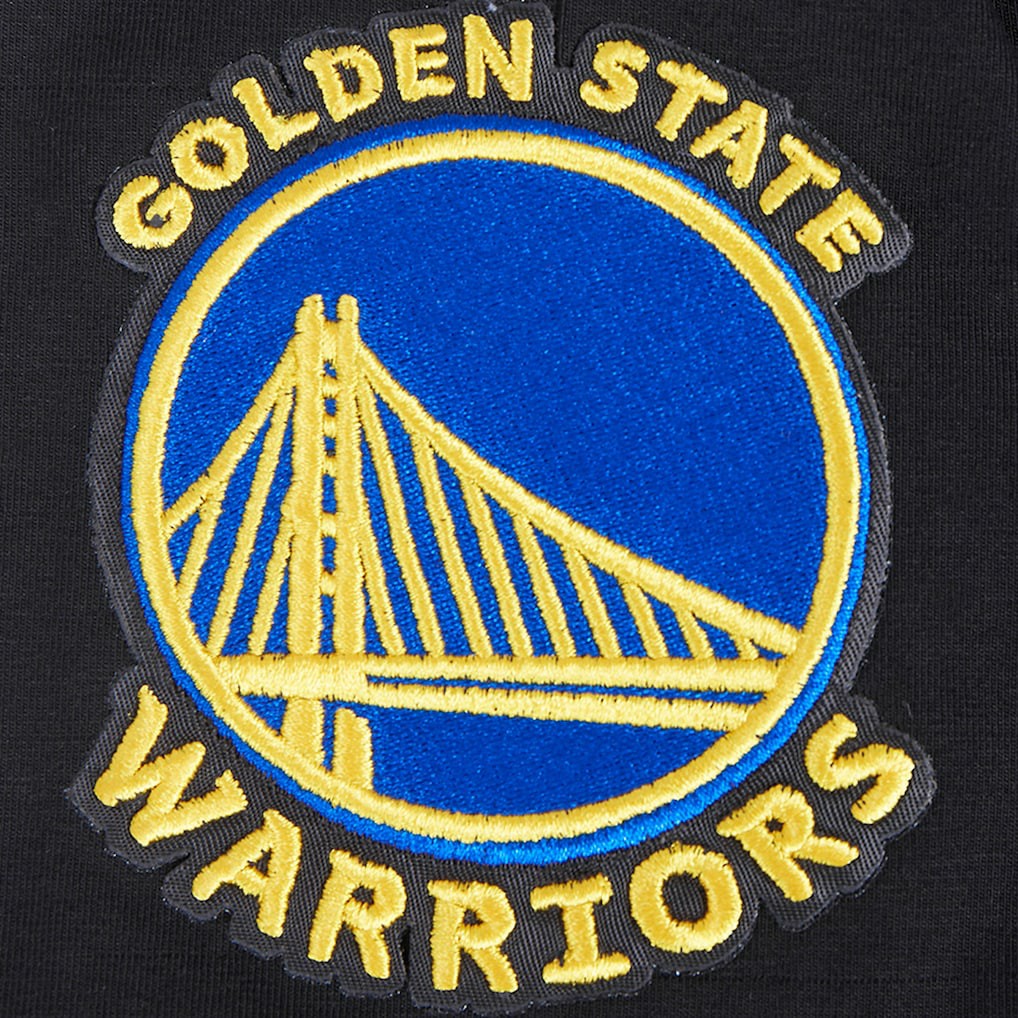 NBA - Golden State Warriors Pro Standard Women's Jewels Boxy Cropped T-Shirt - Black