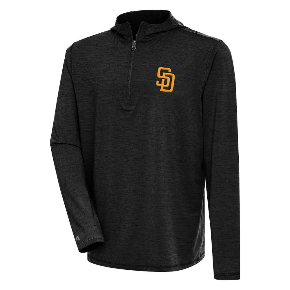 San Diego Padres Antigua Tidy Quarter-Zip Hoodie for sale