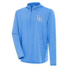 Tampa Bay Rays Antigua Tidy Quarter-Zip Hoodie Clearance