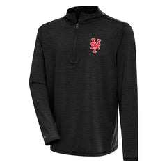 New York Mets Antigua Tidy Quarter-Zip Hoodie Lifestyle